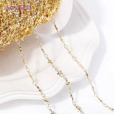 DIY Jewelry Making Large Size 14K Plated Brass Chains