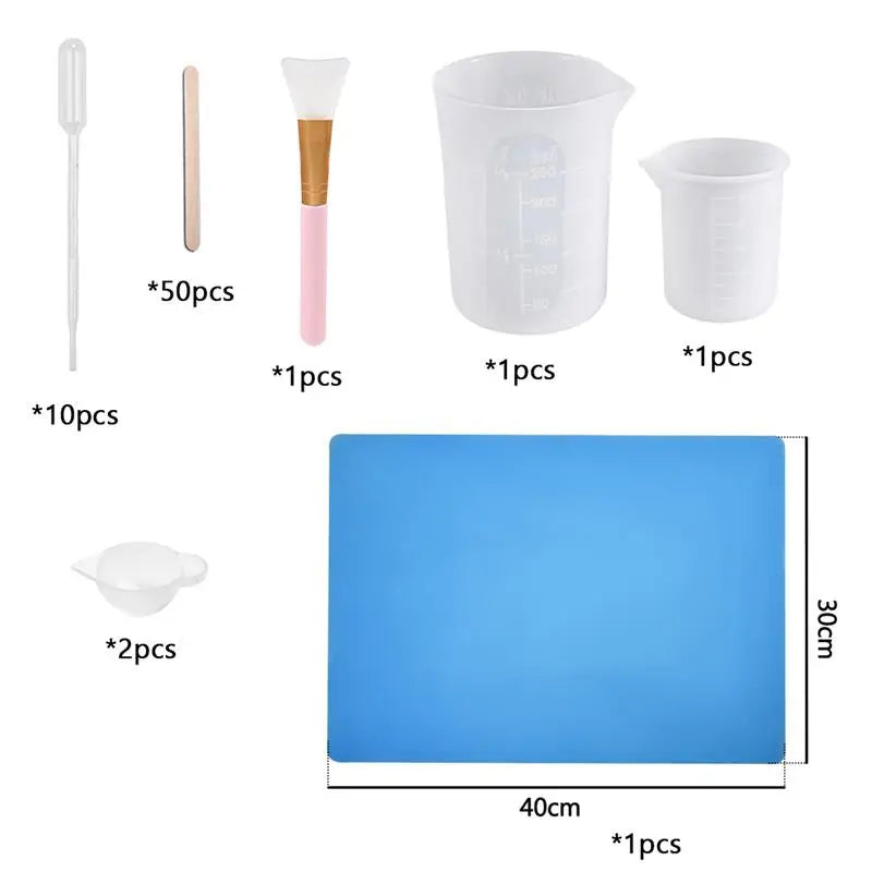 Epoxy UV Resin Jewelry Making Tools Set
