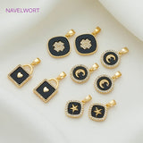 Moon Star Pendants for Necklace Making