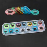 Flat Rings Silicone Molds Collection Jewelry Tools