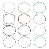 DIY Jewelry Making Set with Cowrie Shell Beads, Glass Seed Beads