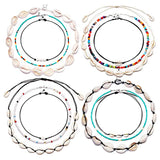DIY Jewelry Making Set with Cowrie Shell Beads, Glass Seed Beads