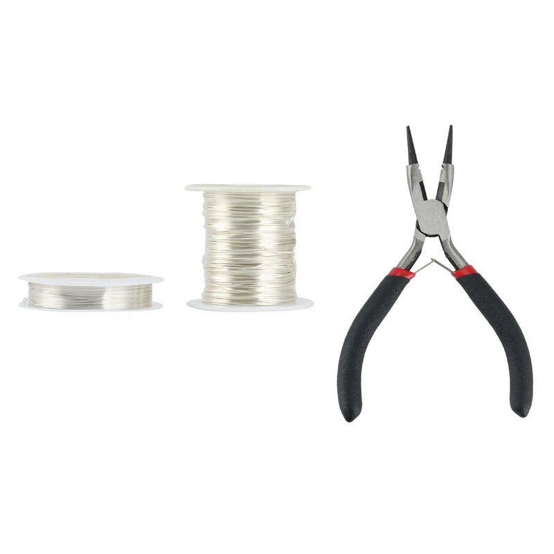 Complete DIY Jewelry Making Set for Beads, Earrings, Bracelets, Necklaces