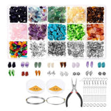 Crystal Chips Stone Beads Jewelry Making Kit