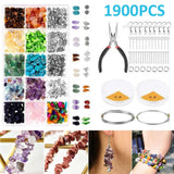 Crystal Chips Stone Beads Jewelry Making Kit
