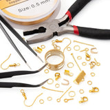 Jewelry Making Supplies Set with Tools Open Jump Rings Lobster Clasps