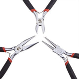 DIY Jewelry Making Tool Set - Pliers Scissors Beading Needle Tweezers Pins