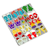Dwarf UV Epoxy Merry Christmas Silicone Mould Keychain Molds Earrings Resin Mold