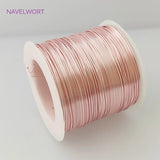 DIY Jewelry Making Wire 0.2-1mm 14k/18k Real Plated Copper-Wire