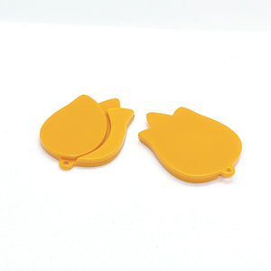 DIY Rose Earrings Wild Candy Flower Accessories 2pcs