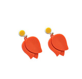 DIY Rose Earrings Wild Candy Flower Accessories 2pcs