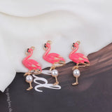 DIY Flamingo Pendant 6pcs PURPLEGRAPE