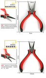 Jewelry Tool Set Ferronickel Round Nose Pliers Flat Nose Pliers DIY Craft