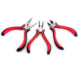 Jewelry Tool Set Ferronickel Round Nose Pliers Flat Nose Pliers DIY Craft