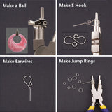 DIY Jewelry Tool Set with Round Nose Pliers and Copper Wire