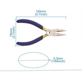 DIY Jewelry Tool Set with Round Nose Pliers and Copper Wire, Mixed F80