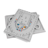 DIY Jewelry Tools Necklace Plate Bead Table Size Dial 108 Bead Measuring Plate