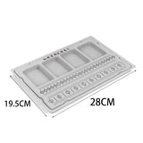 DIY Jewelry Tools Necklace Plate Bead Table Size Dial 108 Bead Measuring Plate