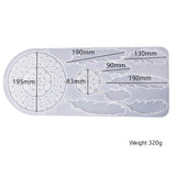 Moon Silicone Resin Mold for Jewelry Wind Chime Casting