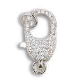 DIY Jewelry Supplies Chains Keychain Charms Zircon Lobster Clasp Brass