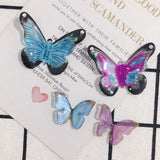 Resin Butterfly Jewelry Necklace Pendants 10pcs