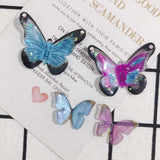 Resin Butterfly Jewelry Necklace Pendants 10pcs