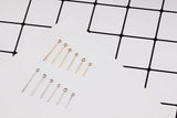 DIY K Nickel Silver Beaded Accessories 9 Word Needle