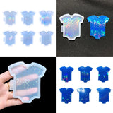 Silicone Keychain Pendant Mold for Epoxy Resin