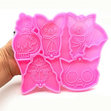 Silicone Mold Crystal Epoxy Resin Casting Mould Keychain Pendants