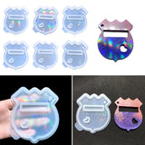 Dog Bone Silicone Mold Keychain Pendant Resin Casting Mould