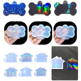 Dog Bone Silicone Mold Keychain Pendant Resin Casting Mould