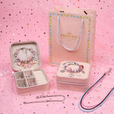 DIY Kids Beaded Bracelet Set with Jewelry Storage