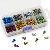 Austria Crystal Glass Spacer Loose Beads 800/400pcs for Jewelry Making Bracelet