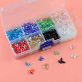 DIY Kit Set Box 800pcs 4x8mm Austria Crystal Glass Spacer Beads