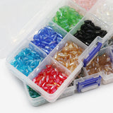 DIY Kit Set Box 800pcs 4x8mm Austria Crystal Glass Spacer Beads