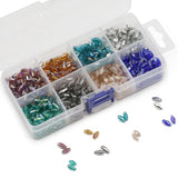 DIY Kit Set Box 800pcs 4x8mm Austria Crystal Glass Spacer Beads