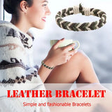 DIY Knit Bangles Hemp Rope Wristbands Bracelets for Party Wedding Travel