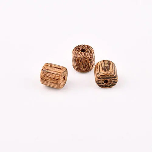 DIY Korea Retro Earrings Ear Clip Wood Jewelry Geometric Coffee