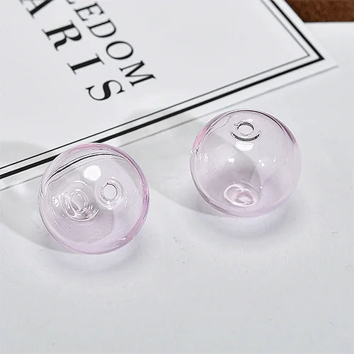 Korea Mermaid Foam Glass Bubble Earrings Pendant