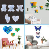 Lace Love Wall Hanging Epoxy Resin Mold Gear Wall Pendant Decoration