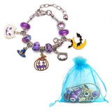 DIY Halloween Charm Bracelet Set for Girls