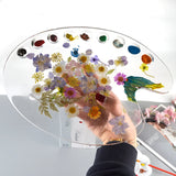 Large Oil Paint Palette Silicone Casting Mold Epoxy Resin