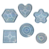 Laser Holographic Silicone Mold for Epoxy Resin Jewelry Making