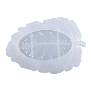 Leaf Storage Tray Resin Mould DIY Crafts Jewelry Casting Tools