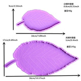 Leaf Tray Coaster Resin Mold Mirror Leaf Coaster Silicone Mold