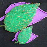 Leaf Tray Coaster Resin Mold Mirror Leaf Coaster Silicone Mold