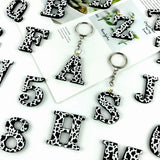 Leopard Alphanumeric Pendant Silicone Mold for Jewelry Making