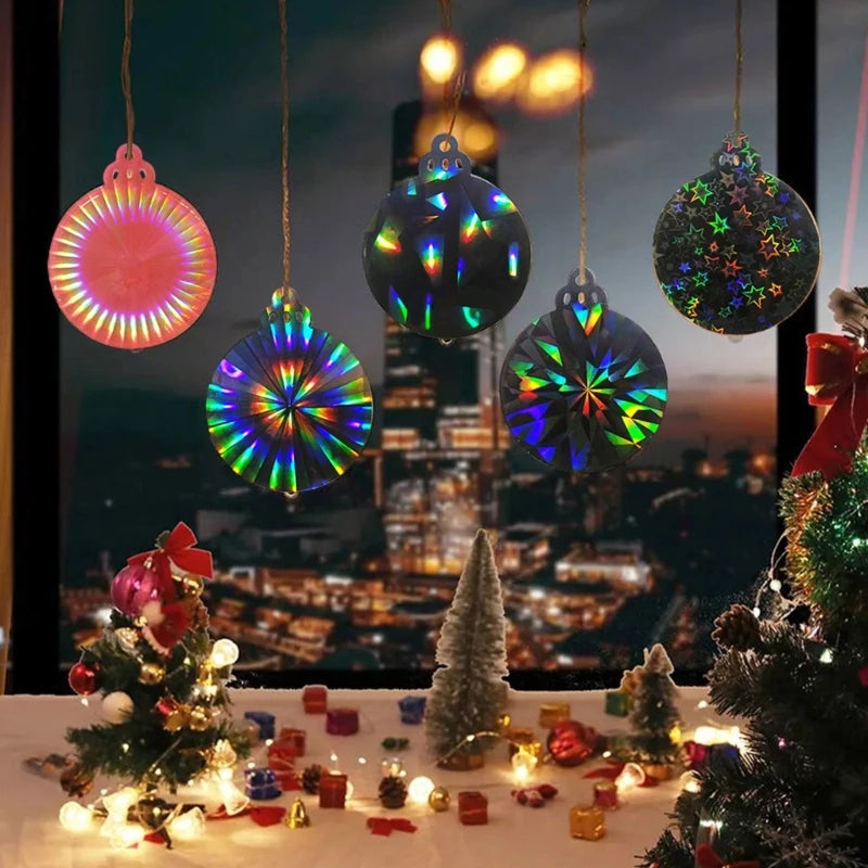 Light and Shadow Keychain Silicon Mold for Christmas Ornaments