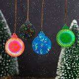 Light and Shadow Keychain Silicon Mold for Christmas Ornaments