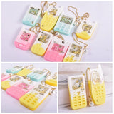 Little Bear Phone Quicksand Silicone Epoxy Mold Keychain Pendant